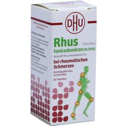 RHUS TOXICODENDRON D 6 Tabl.bei rheumat.Schmerzen