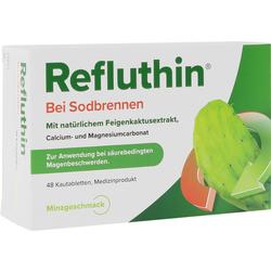 REFLUTHIN bei Sodbrennen Kautabletten Minze