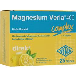 MAGNESIUM VERLA 400 Zitrone Direkt-Granulat